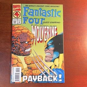 Marvel Comics Vintage Fantastic Four #395, Dec 1994